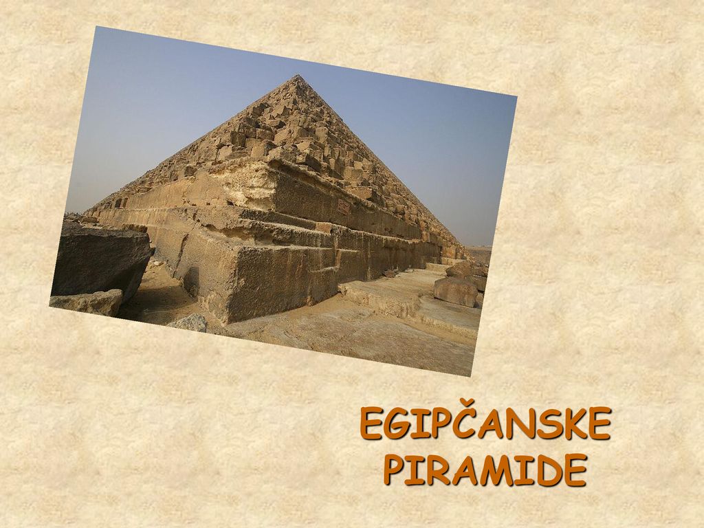 EGIPČANSKE PIRAMIDE