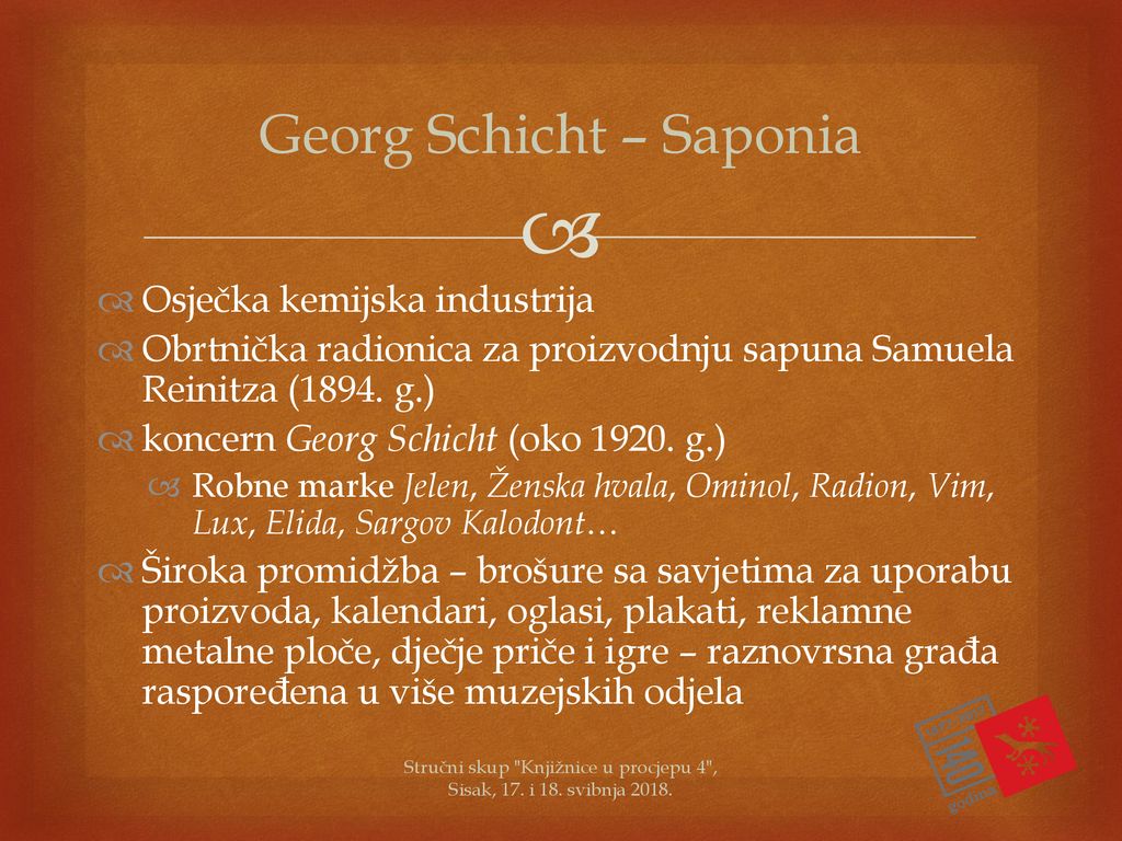 Georg Schicht – Saponia