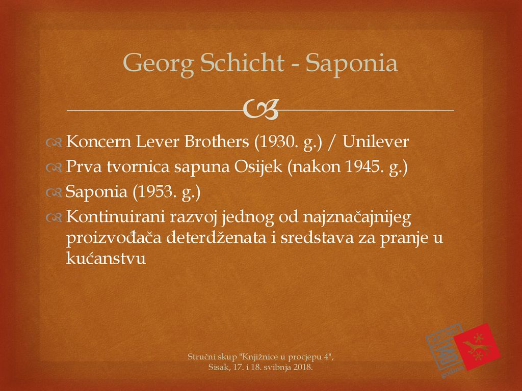 Georg Schicht - Saponia