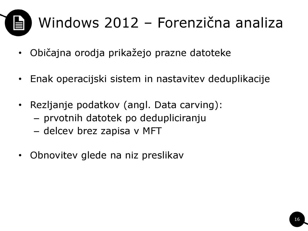 Windows 2012 – Forenzična analiza