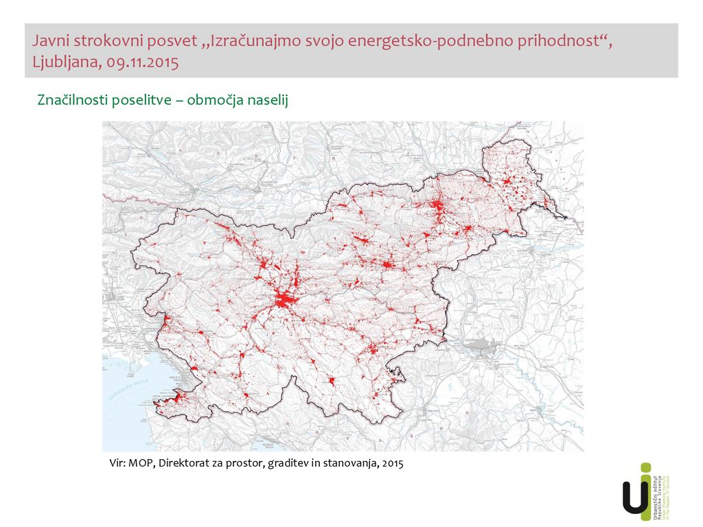 Javni strokovni posvet „Izračunajmo svojo energetsko-podnebno prihodnost , Ljubljana,
