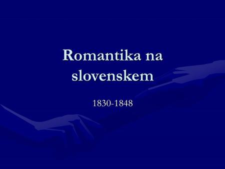 Romantika na slovenskem