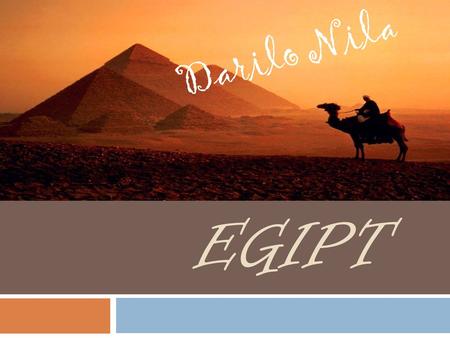 Darilo Nila EGIPT.