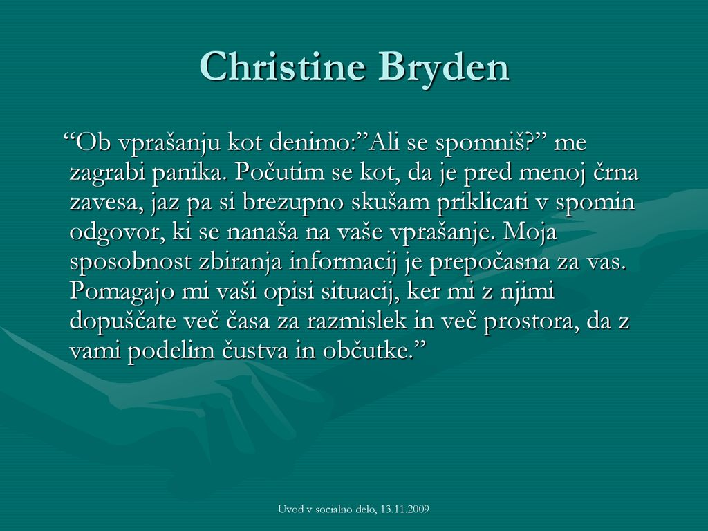 Christine Bryden