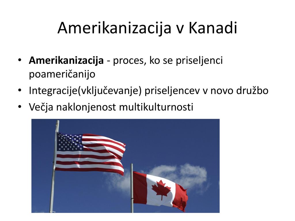 Amerikanizacija v Kanadi