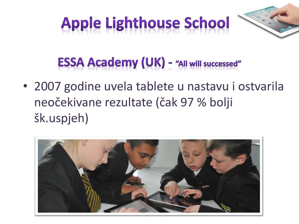 Apple Lighthouse School Essa Academy (UK) - All will successed