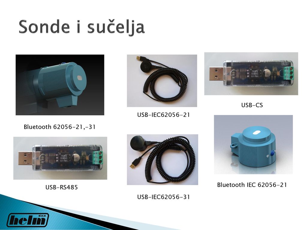 Sonde i sučelja USB-CS USB-IEC Bluetooth ,-31