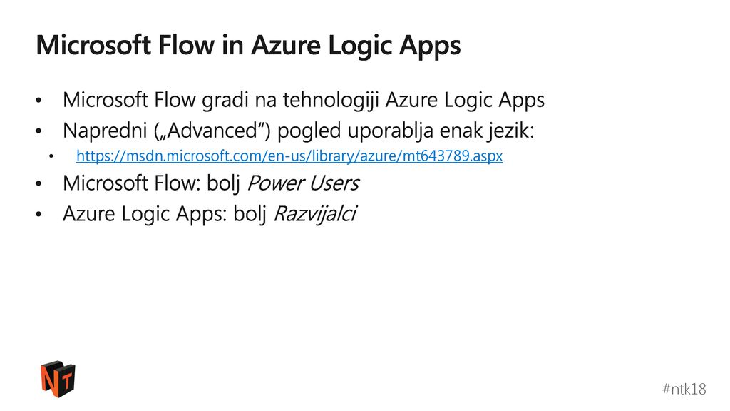 Microsoft Flow in Azure Logic Apps