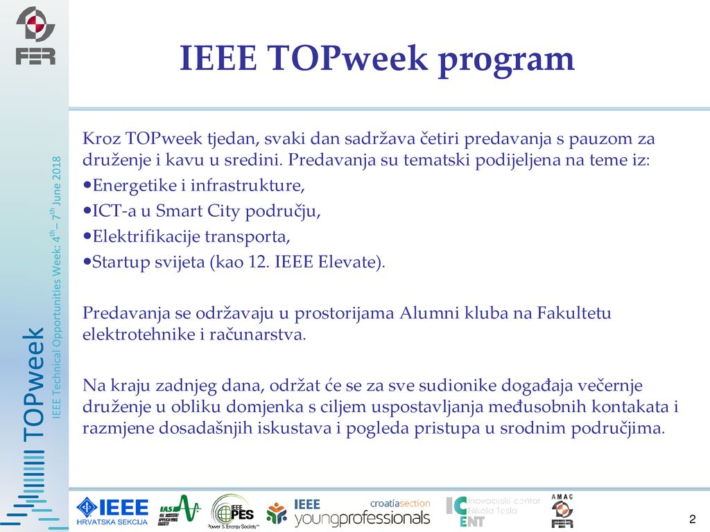 IEEE TOPweek program