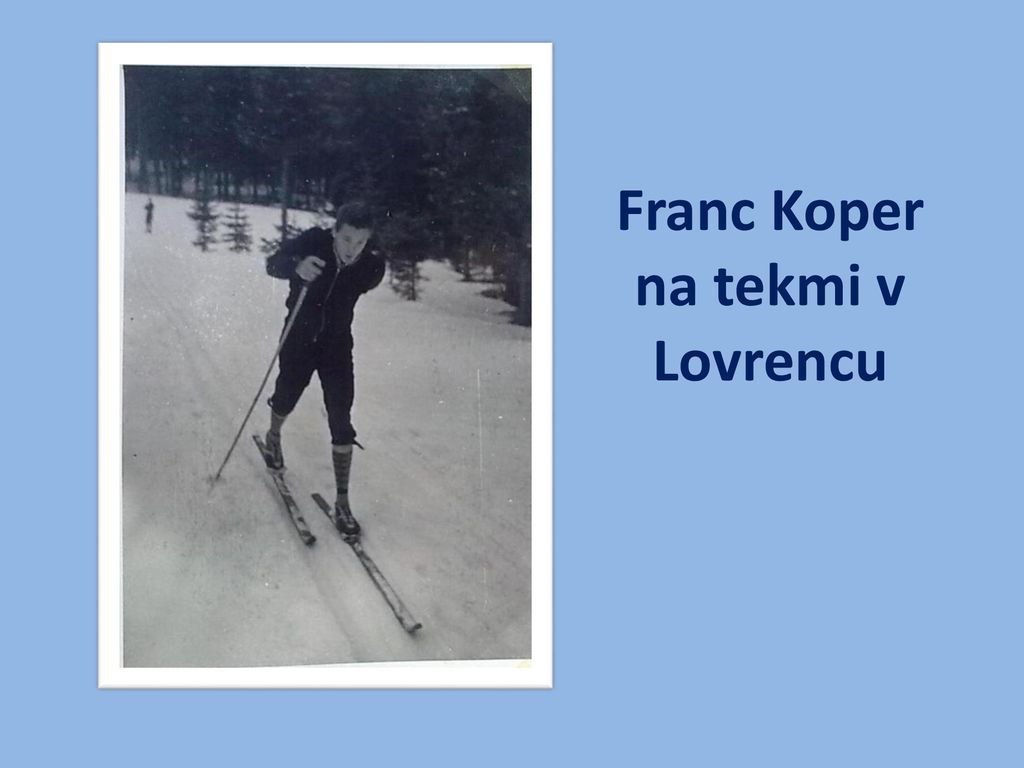 Franc Koper na tekmi v Lovrencu