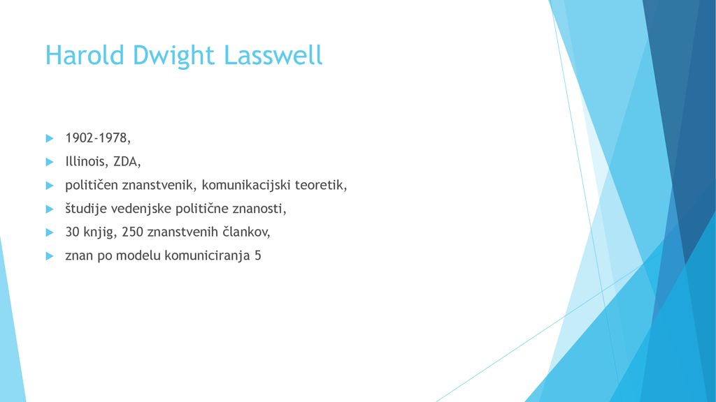 Harold Dwight Lasswell
