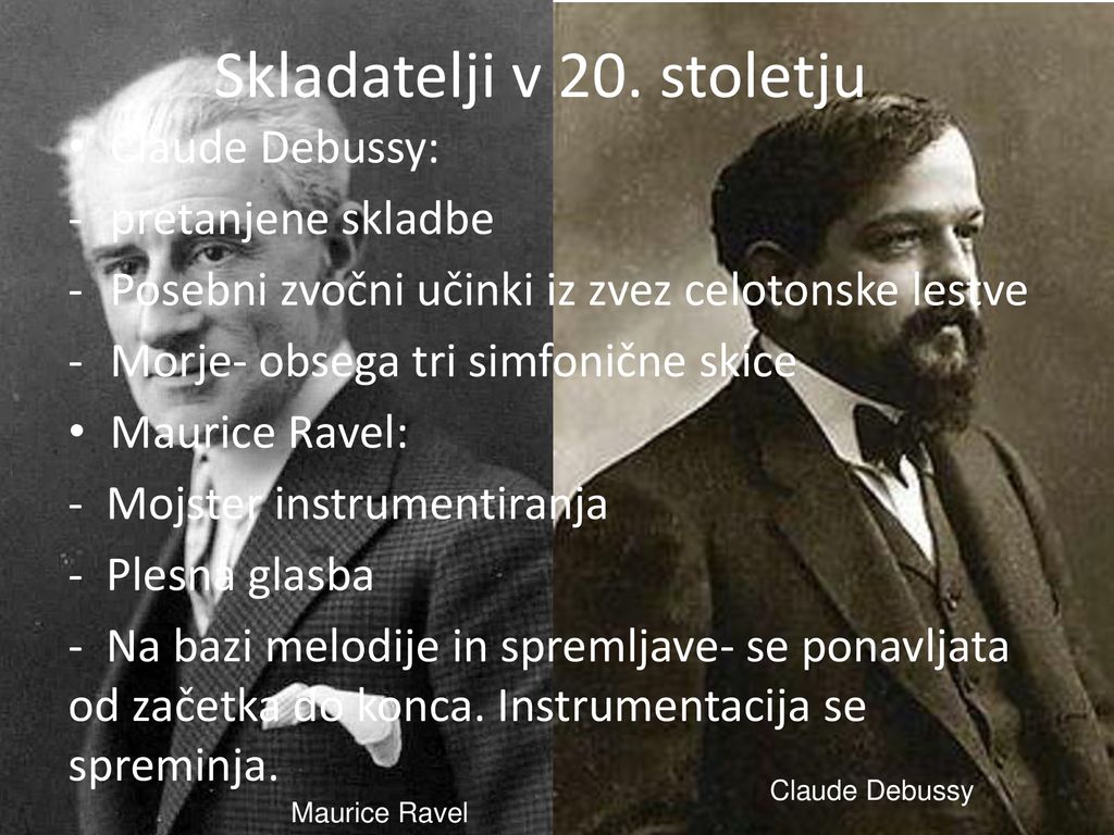 Skladatelji v 20. stoletju