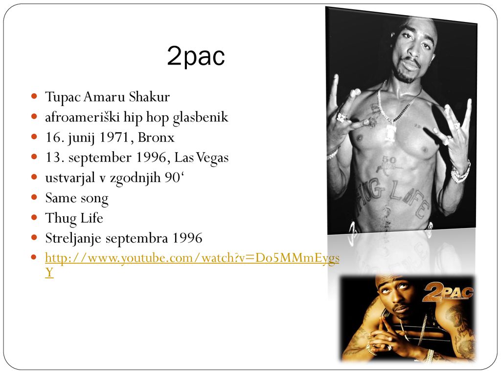 2pac Tupac Amaru Shakur afroameriški hip hop glasbenik