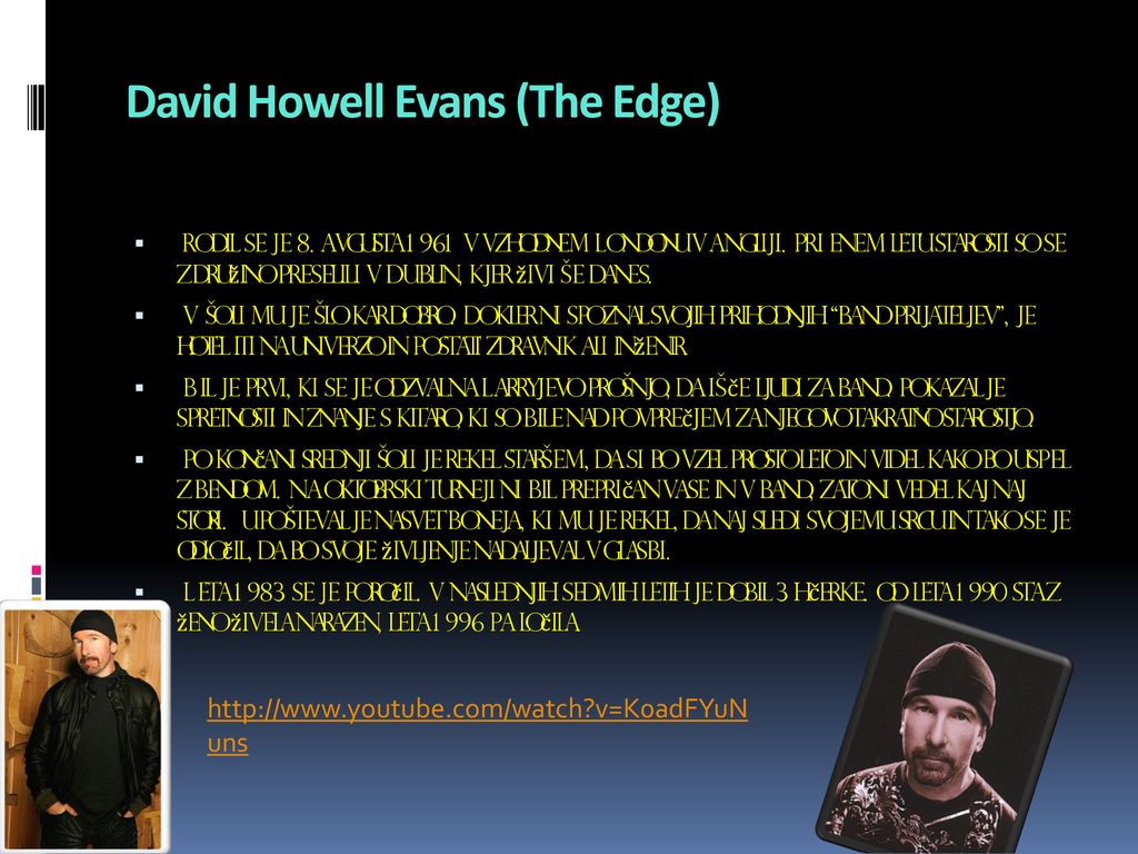 David Howell Evans (The Edge)