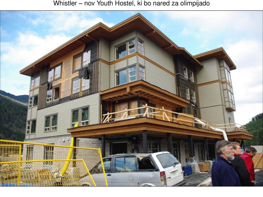 Whistler – nov Youth Hostel, ki bo nared za olimpijado