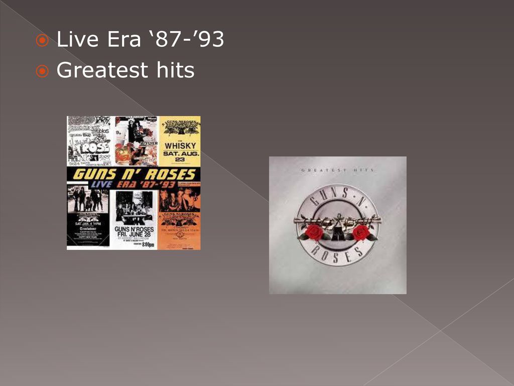 Live Era ‘87-’93 Greatest hits