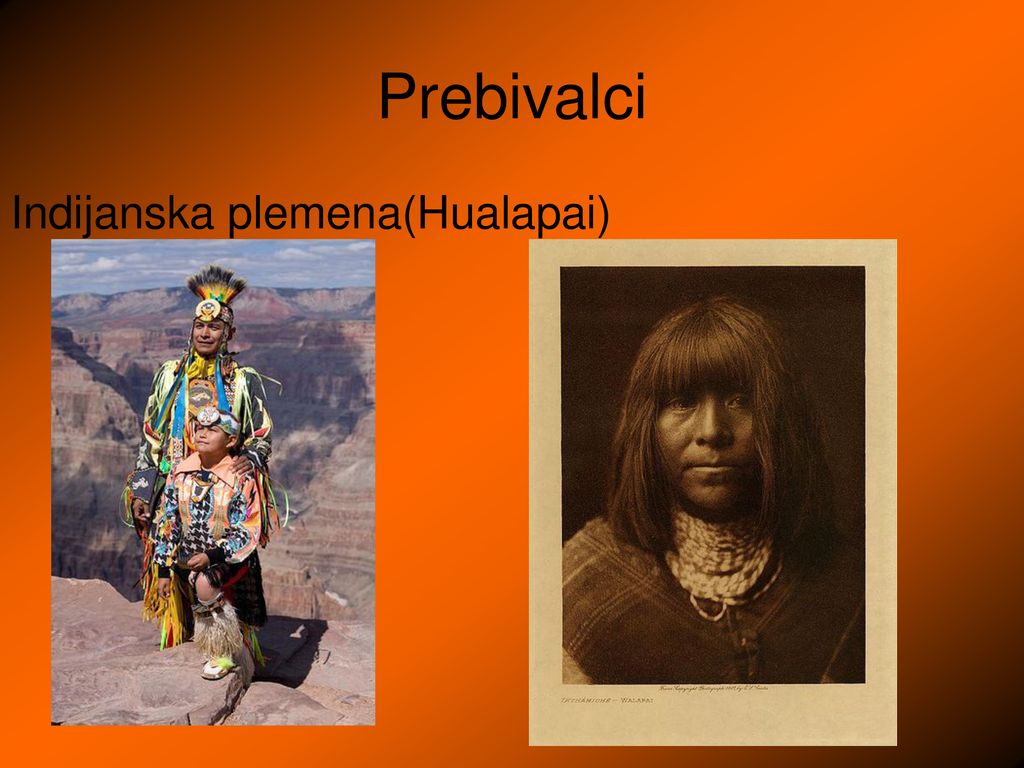 Prebivalci Indijanska plemena(Hualapai)