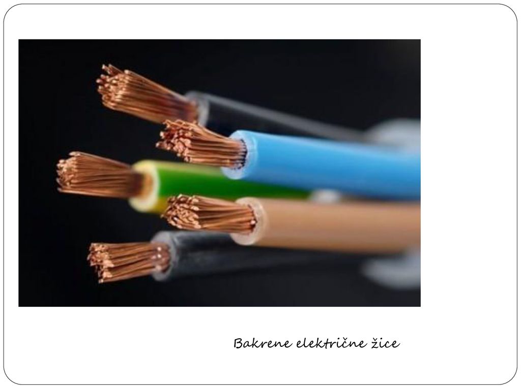 Bakrene električne žice