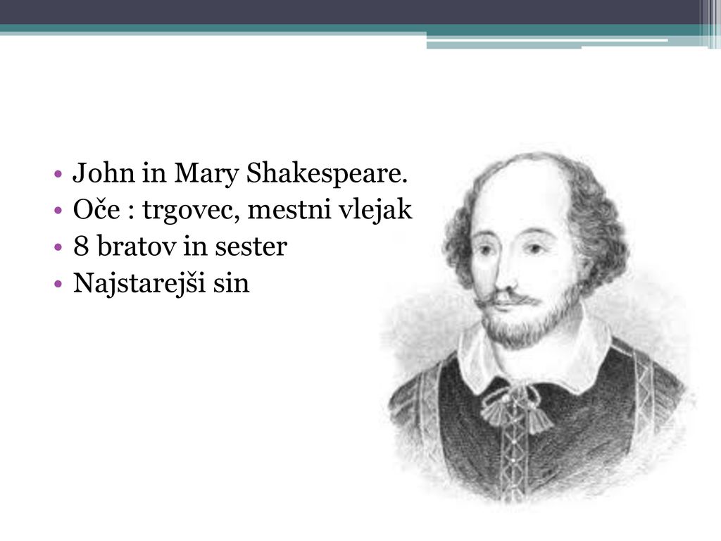 John in Mary Shakespeare.