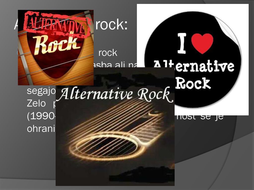 Alternativni rock: