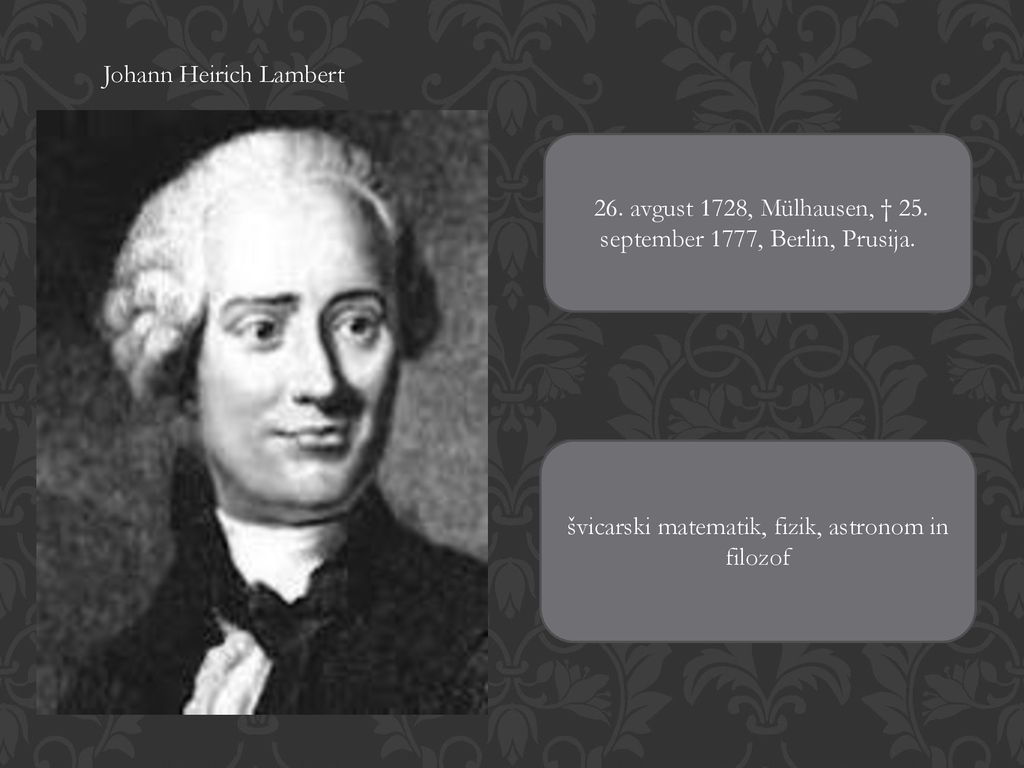 Johann Heirich Lambert