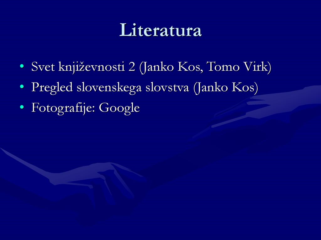 Literatura Svet književnosti 2 (Janko Kos, Tomo Virk)