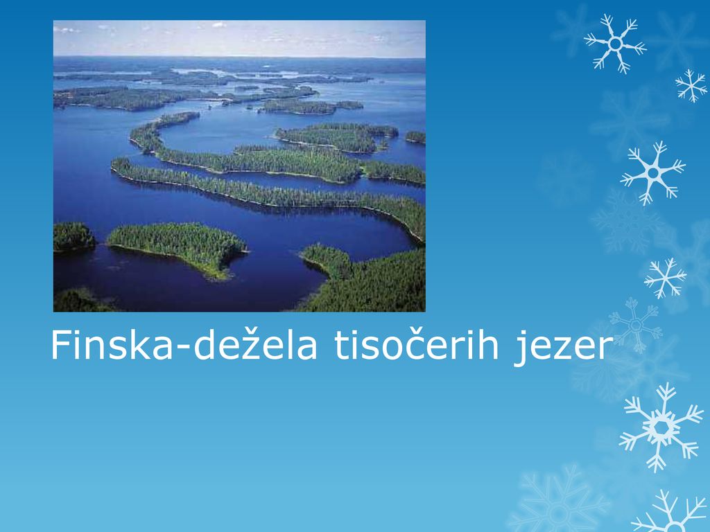 Finska-dežela tisočerih jezer