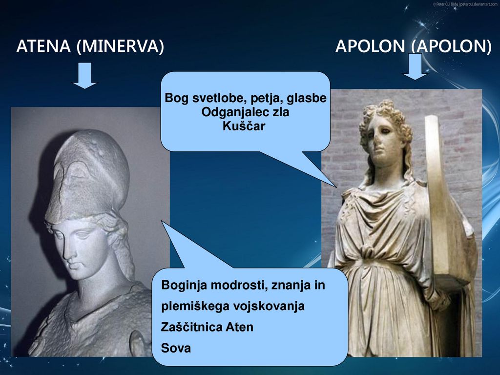 ATENA (MINERVA) APOLON (APOLON)