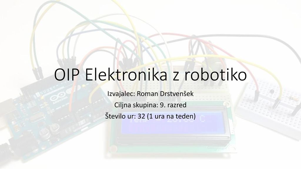 OIP Elektronika z robotiko